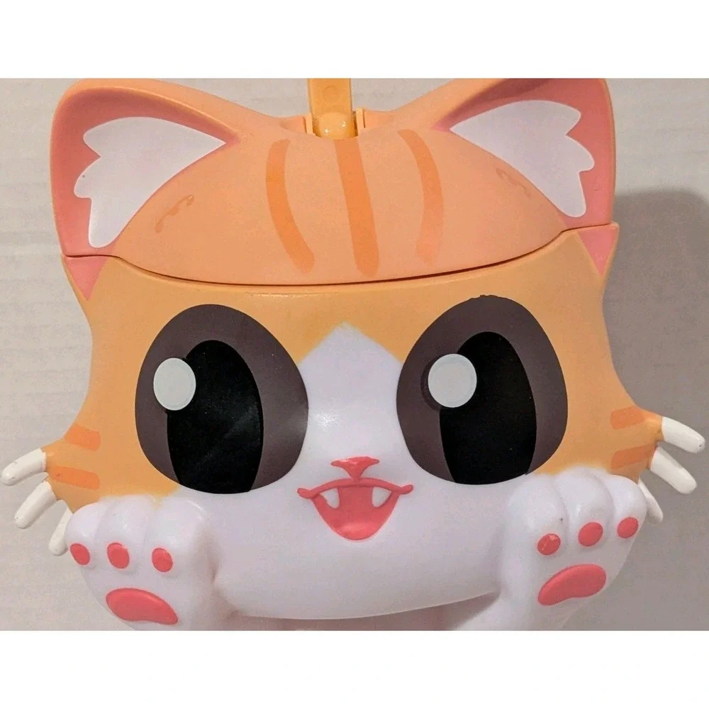 AMC Cup The Marvel Flerkitten Movie Orange Tabby Sippy Drink Flerkin Alien Promo